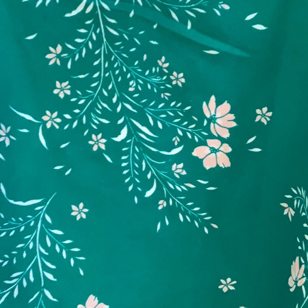 Gorgeous green Torrid Sleeveless Top Size 0 - Picture 2 of 8